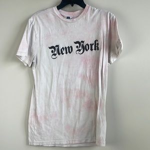 Tie-dye H & M graphic T New York on the front great for casualwear